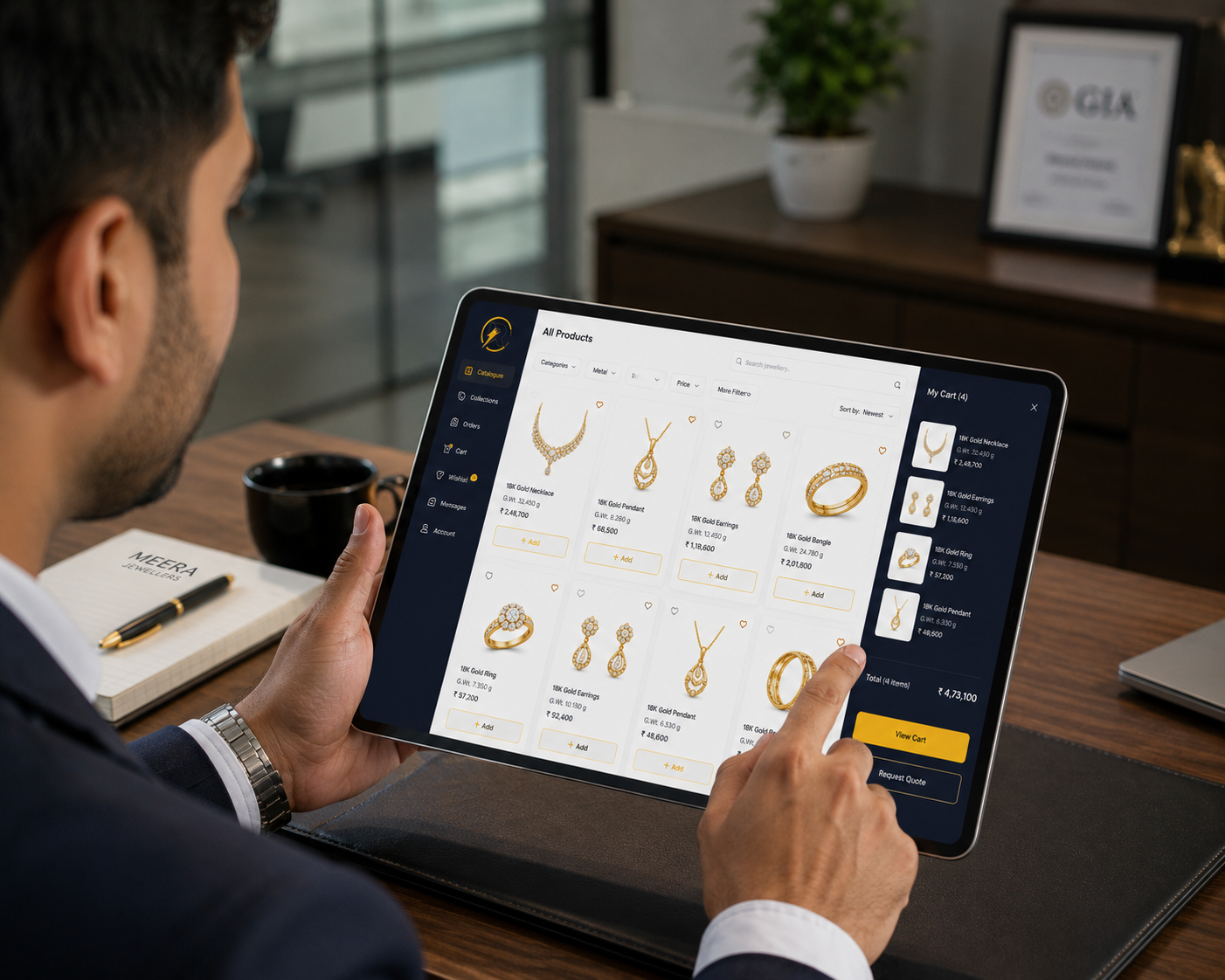 RapidSell B2B catalogue and ordering